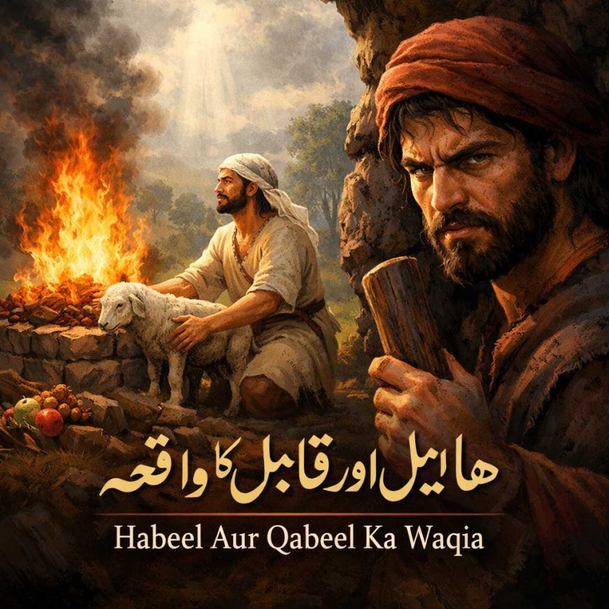ہابیل اور قابیل کا واقعہ | Habeel Aur Qabeel Ka Waqia - Moral Stories in Urdu