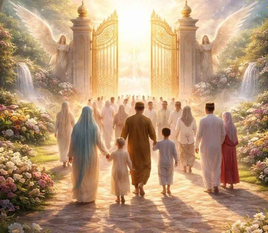 جنت کا پہلا دن کیسا ہوگا  ایمان افروز اور دل کو سکون دینے والی تحریر