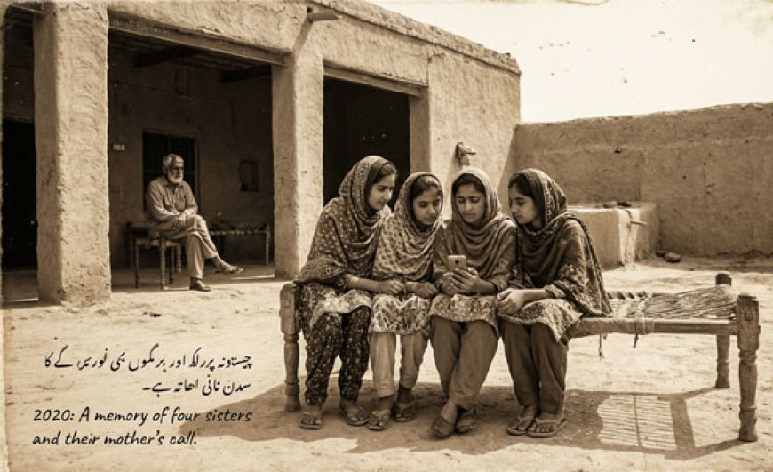 ماں کی اکیلی زندگی اور بہنوں کا پیار