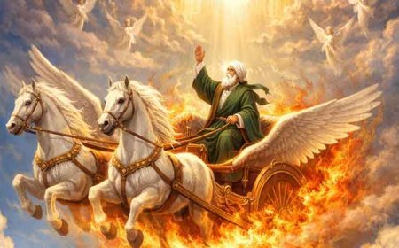 حضرت الیاسؑ کو زندہ آسمان پر کیوں اٹھایا گیا؟ حیران کن حقائق اور روحانی راز