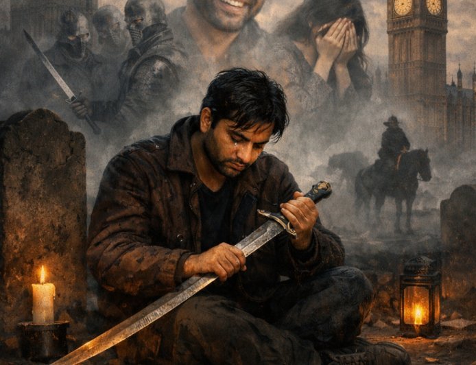 مسکراہٹ کے پیچھے دفن دکھ