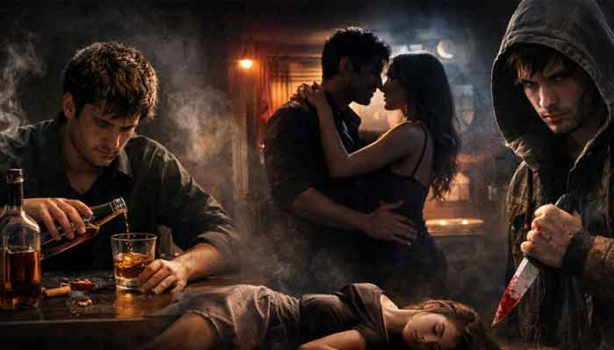 ایک نوجوان دن کو شراب پیتا، رات جوان لڑکی کے ساتھ گزارتا، اور دن میں اُسے قتل کر دیتا۔