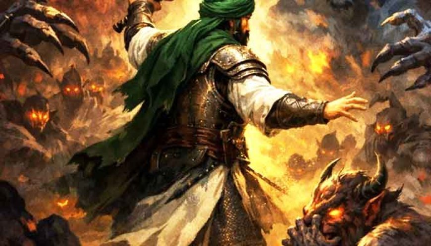 حضرت علی کی جنات سے جنگ | مولا علی بمقابلہ جن