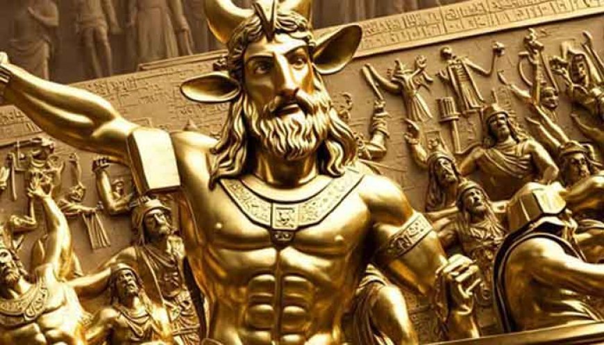 بولنے والا سونے کا بت