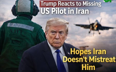Donald Trump responded to reports about the downed US aircraft in Iran and the missing pilot
