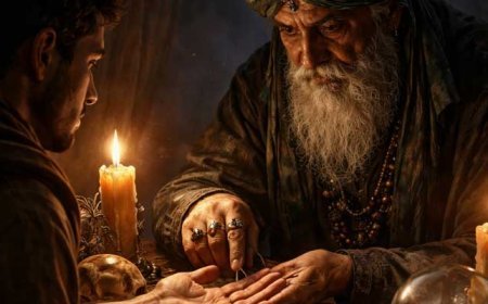 ایک نجومی لوگوں کے ہاتھ دیکھ کر موت کا وقت بتایا کرتا تھا۔