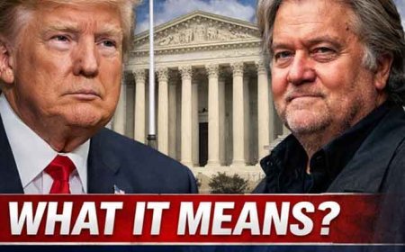 US Supreme Court Clears Path for Trump’s DOJ to Drop Case Against Steve Bannon — What It Means