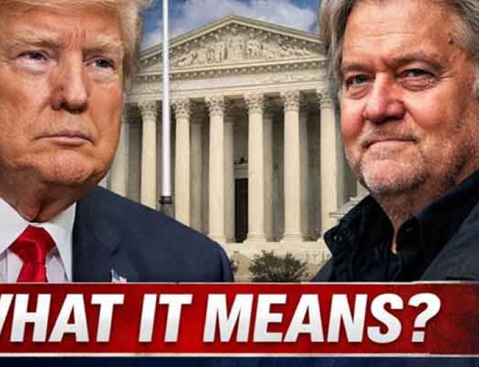 US Supreme Court Clears Path for Trump’s DOJ to Drop Case Against Steve Bannon — What It Means