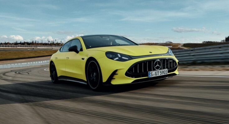 V8 کو ماضی میں چھوڑنا: آل الیکٹرک مرسڈیز-AMG GT 4-Door