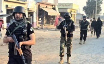 بنوں آپریشن میں پولیس اہلکار شہید، آٹھ دہشت گرد ہلاک، پولیس