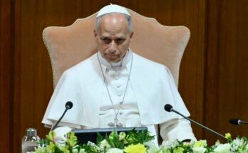 Pope Leo XIV presents "Magnifica Humanitas" at the Vatican.