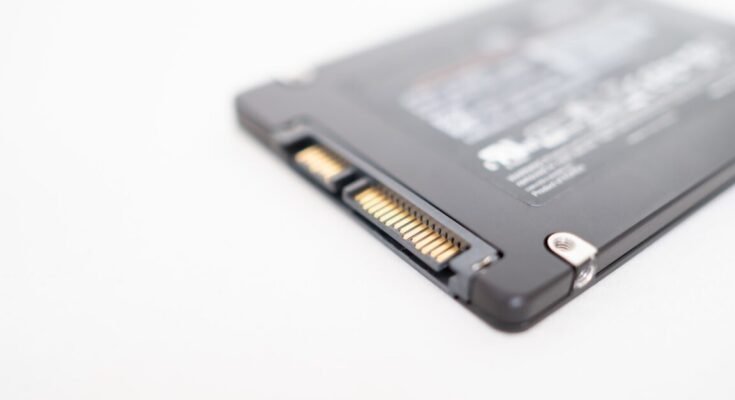 Image of a solid state drive.