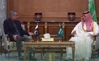 نقوی سے ملاقات میں، سعودی ہم منصب نے پاکستان کی علاقائی کشیدگی میں کمی کی کوششوں کی تعریف کی۔