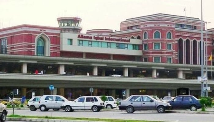 لاہور کے علامہ اقبال انٹرنیشنل ایئرپورٹ کا ایک منظر۔ - PAA ویب سائٹ/فائل