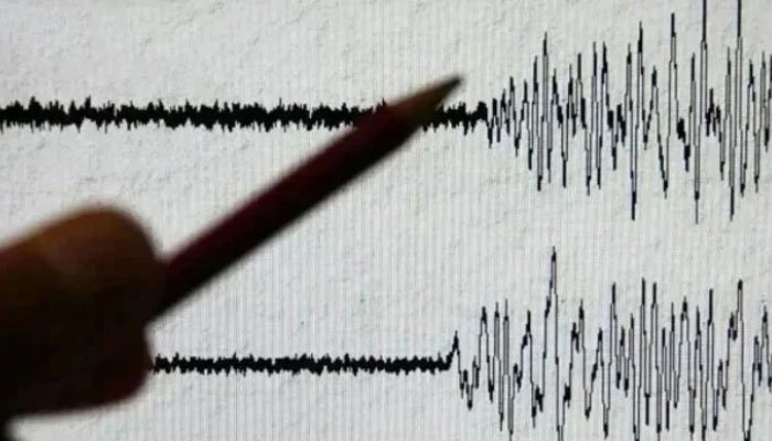زلزلے کی پیمائش کرنے والا ریکٹر اسکیل۔ — اے ایف پی/فائل