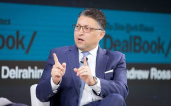 Makan Delrahim speaks onstage on November 6, 2019.