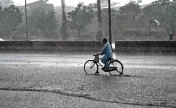 11 سے 13 جون تک ملک کے مختلف حصوں میں بارش اور گرج چمک کے ساتھ بارش کا امکان: پی ایم ڈی