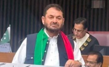 پی ٹی آئی کے ایم این اے اقبال آفریدی پورے بجٹ اجلاس کے لیے معطل