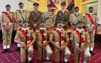 پاک فوج کی ٹیم نے انٹرنیشنل پیس اسٹکنگ مقابلے میں ٹاپ پوزیشن حاصل کی۔
