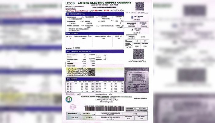 شفافیت، کسٹمر کے تجربے کو بہتر بنانے کے لیے بجلی کے بل کی شکل کو دوبارہ ڈیزائن کیا گیا۔