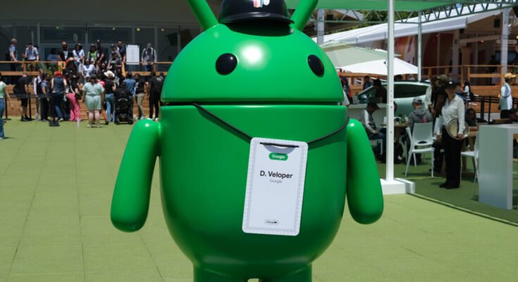 Android statue
